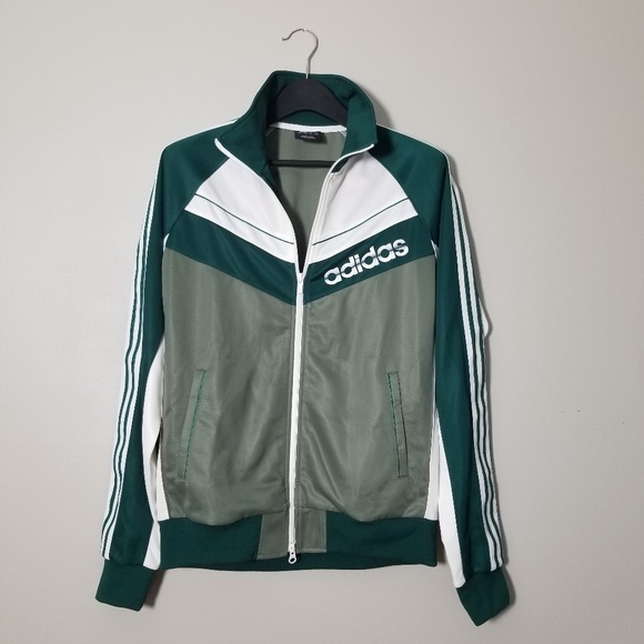 adidas Other - Adidas 3 Stripe Logo Full Zip Track Jacket